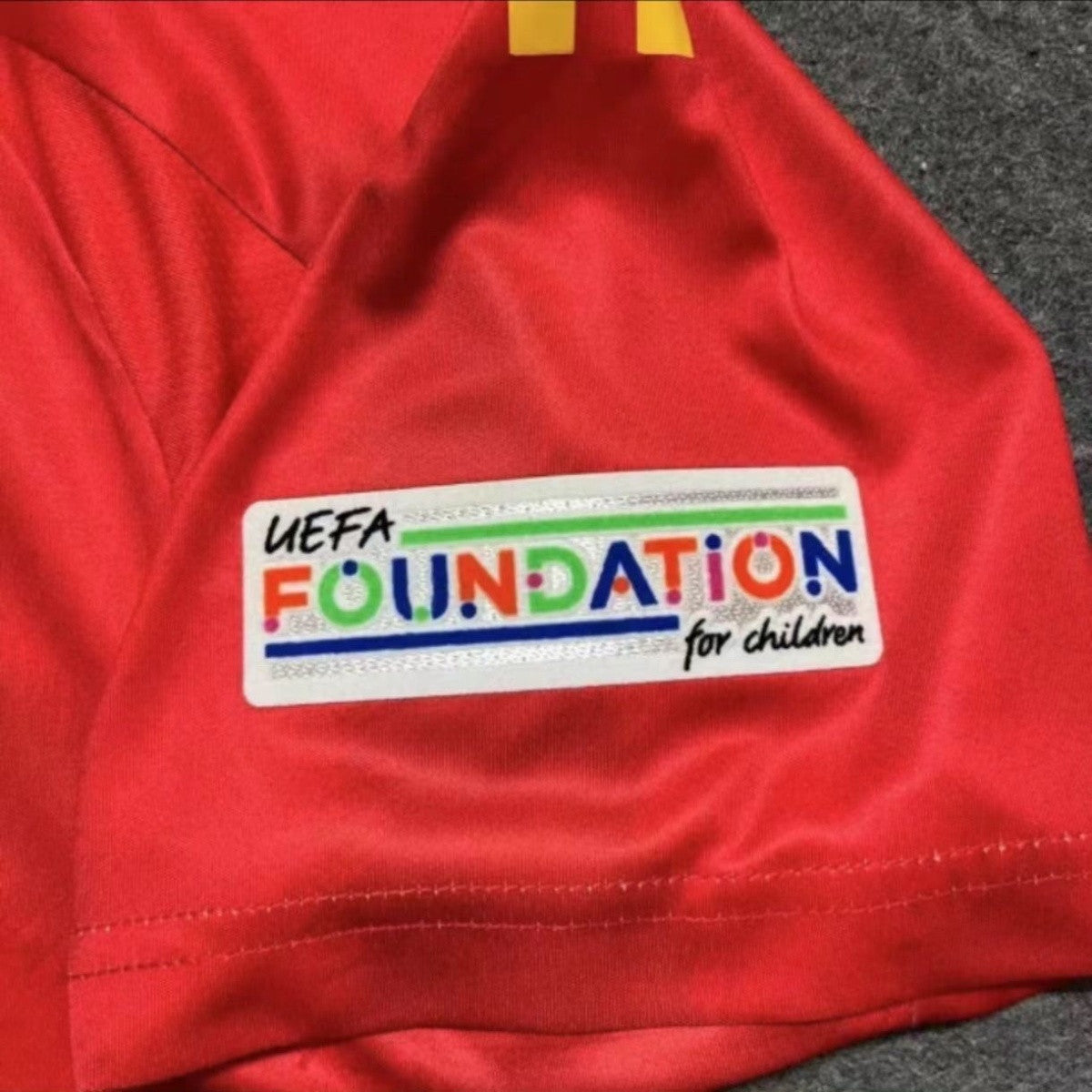 2425 season Spain home jersey European Cup 19 Yamal short sleeve football suit custom print number