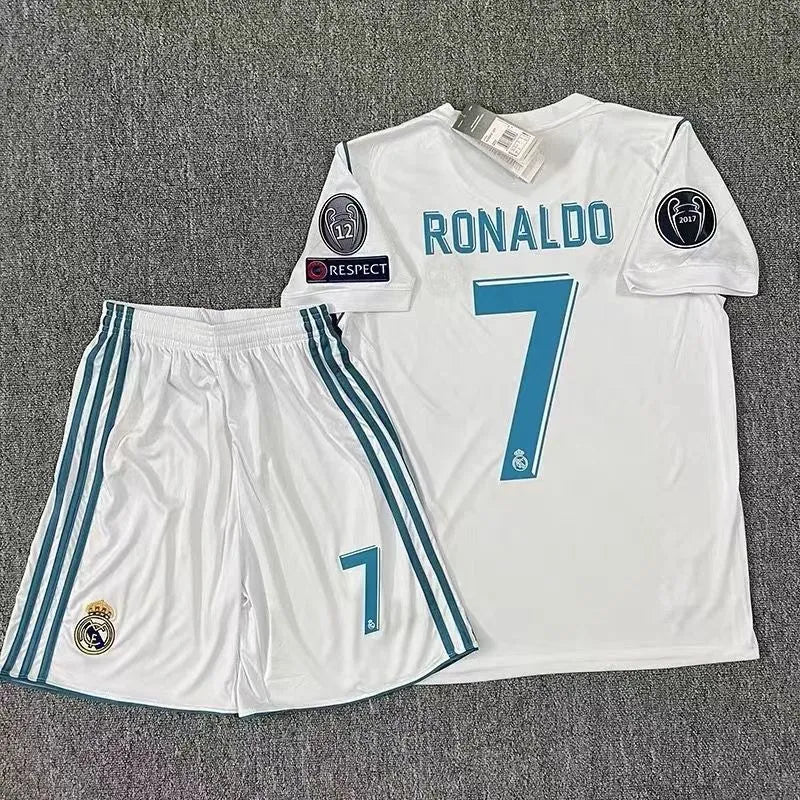 Vintage No. 7 Cristiano Ronaldo 1718 Real Madrid