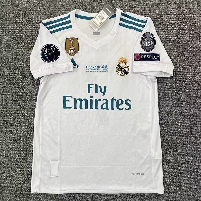 Vintage No. 7 Cristiano Ronaldo 1718 Real Madrid