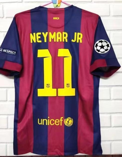 1415 Barcelona home Neymar 11/10