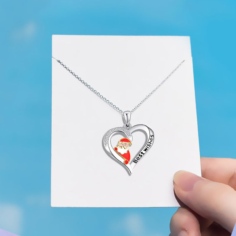 Christmas Gift Women's Love Pendant Necklace
