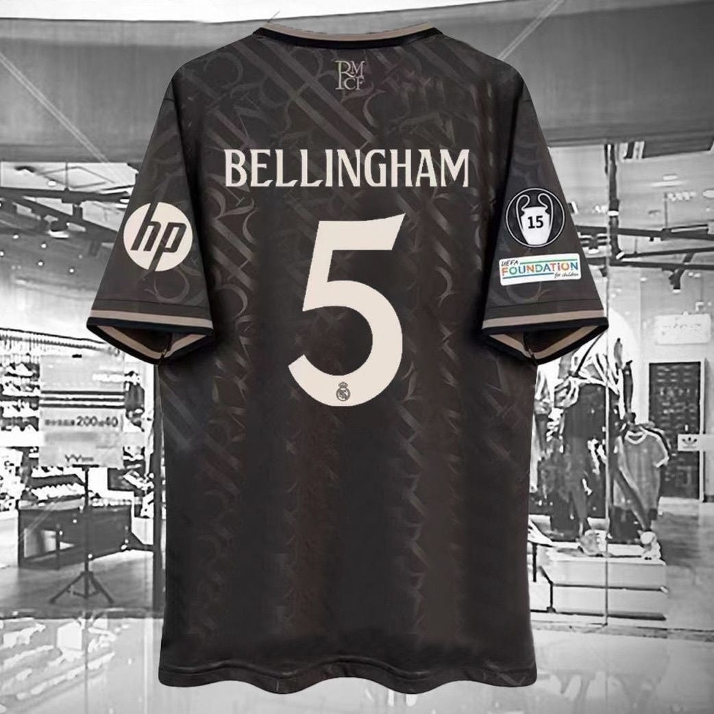 24-25 Real Football Jersey 2nd Away Fans Edition No. 9