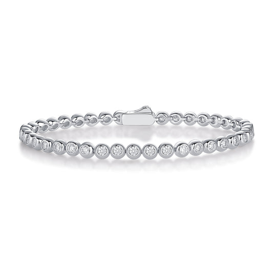 Galaxy Dream Luxury Fashion Mosan Diamond S925 Silver Bracelet