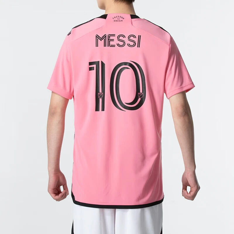 2324 Home Miami International Football shirt No. 10 Messi short sleeve