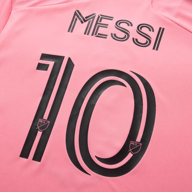2324 Home Miami International Football shirt No. 10 Messi short sleeve