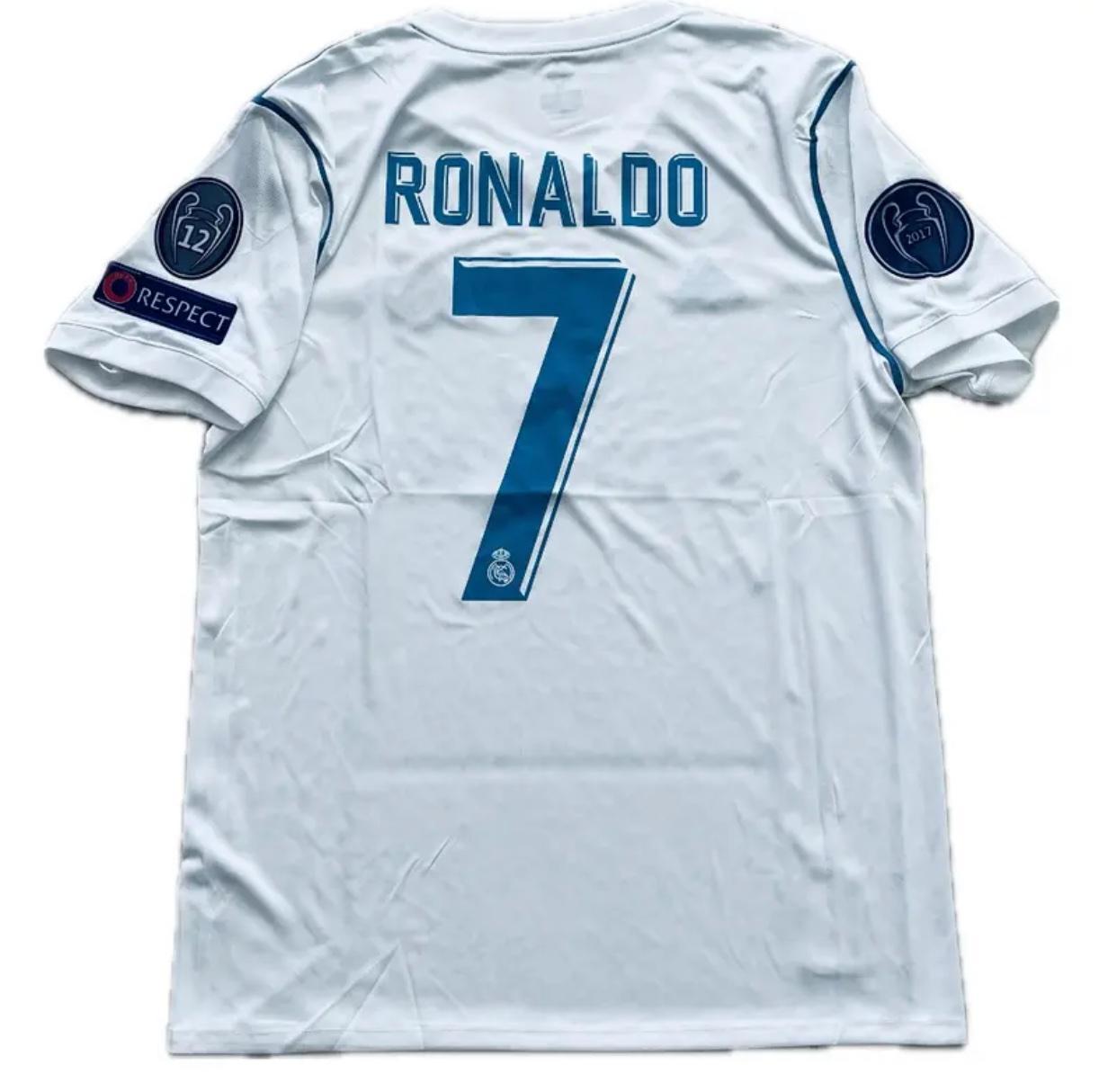 Real Madrid Cristiano Ronaldo Jersey Premier League Quick Dry Water-Resistant Man Comfortable Breathable