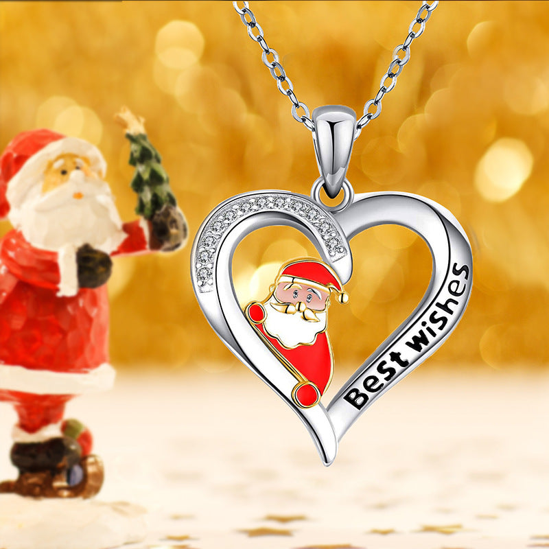Christmas Gift Women's Love Pendant Necklace