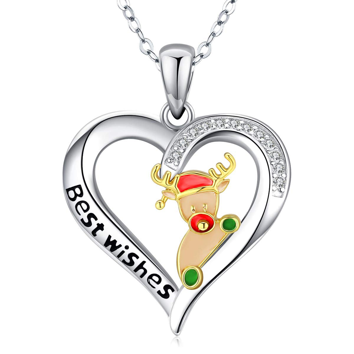 Christmas Gift Women's Love Pendant Necklace